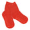 Non slip Grip Socks Organic terry cotton - Cherry