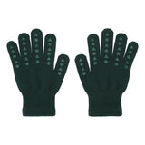Wool Grip Gloves - Forest Green