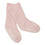 Non-Slip Socks Organic Terry Cotton - Soft Pink