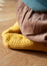 Non-slip Socks Cotton - Mustard