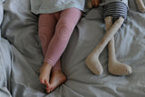 Crawling Leggings Organic Cotton - Soft Pink