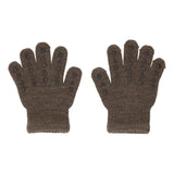 Grip Gloves Merino Wool - Brown Melange