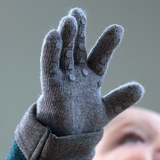 Grip Gloves - Grey Melange