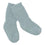 Non-Slip Socks Organic Terry Cotton - Dusty Blue