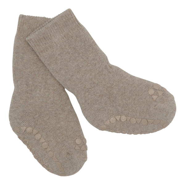 GoBabyGo Chaussettes Antidérapantes Bébé - Soutien Rampée Coton Éponge Original